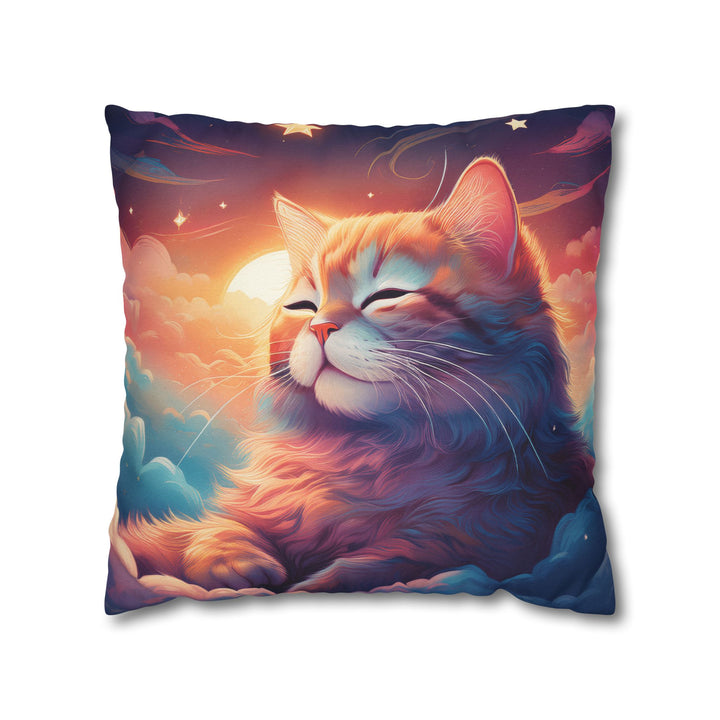 Serenity in the Sky: Premium Cat-Themed Pillowcase for Ultimate Comfort