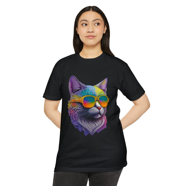 Chill Vibes Cat Top - Unisex Stylish Feline T-Shirt