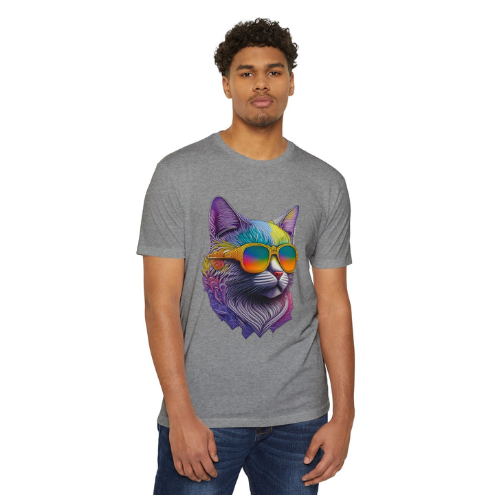 Chill Vibes Cat Top - Unisex Stylish Feline T-Shirt