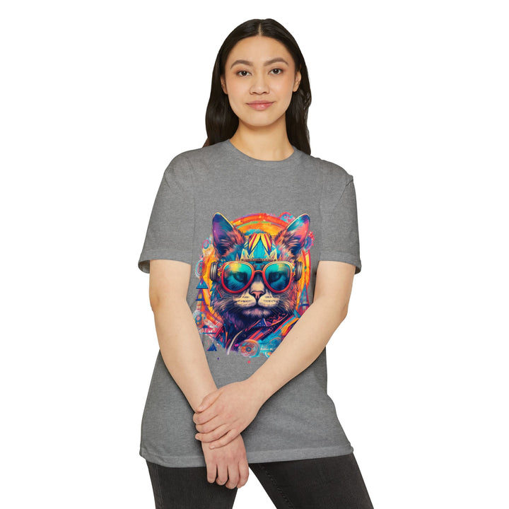 Urban Art Cat Top - Unisex Pop Culture T-Shirt