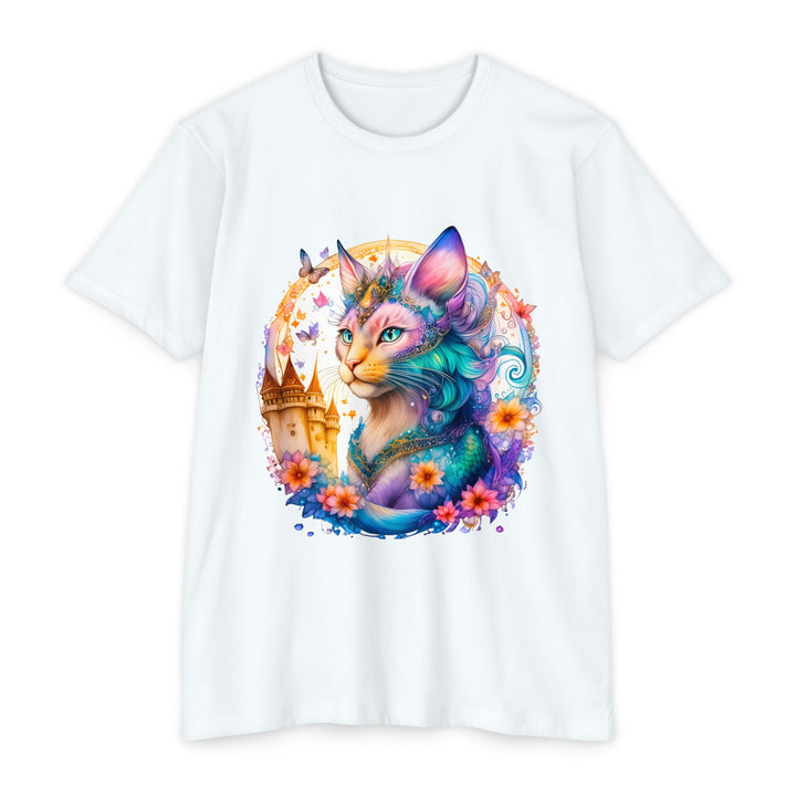 Fairy Tale Cat Majesty Top - Unisex Fantasy Kingdom T-Shirt