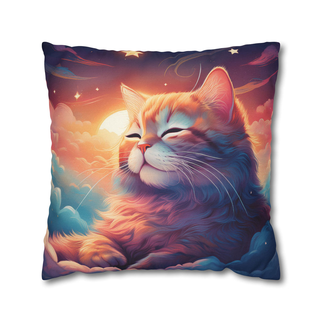 Serenity in the Sky: Premium Cat-Themed Pillowcase for Ultimate Comfort