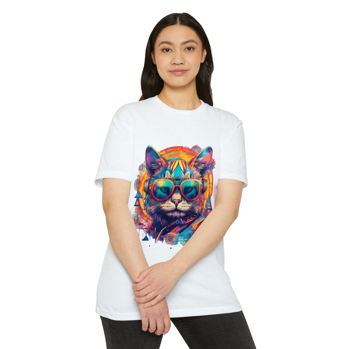 Urban Art Cat Top - Unisex Pop Culture T-Shirt