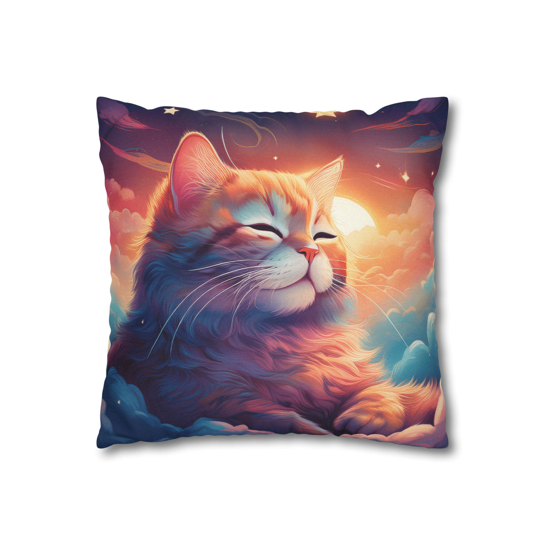 Serenity in the Sky: Premium Cat-Themed Pillowcase for Ultimate Comfort