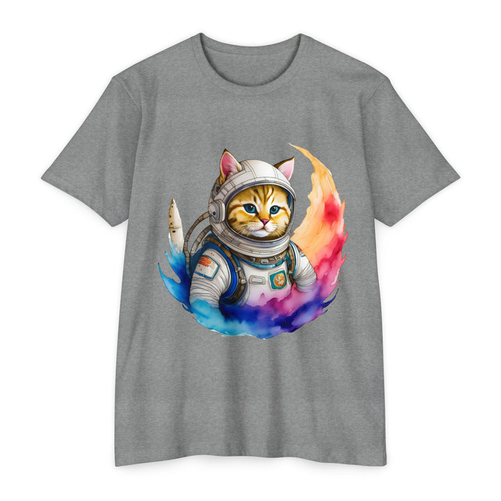 Launchpad Catstronaut Top - Unisex Galaxy Explorer T-Shirt