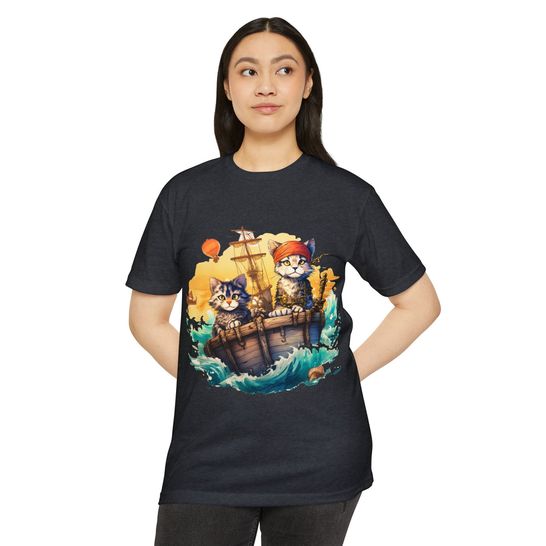 Pirate Kittens Adventure Top - Unisex High Seas T-Shirt