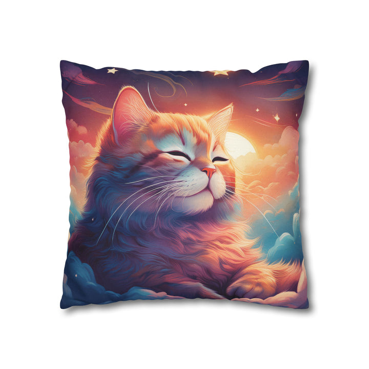 Serenity in the Sky: Premium Cat-Themed Pillowcase for Ultimate Comfort