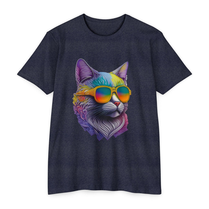 Chill Vibes Cat Top - Unisex Stylish Feline T-Shirt