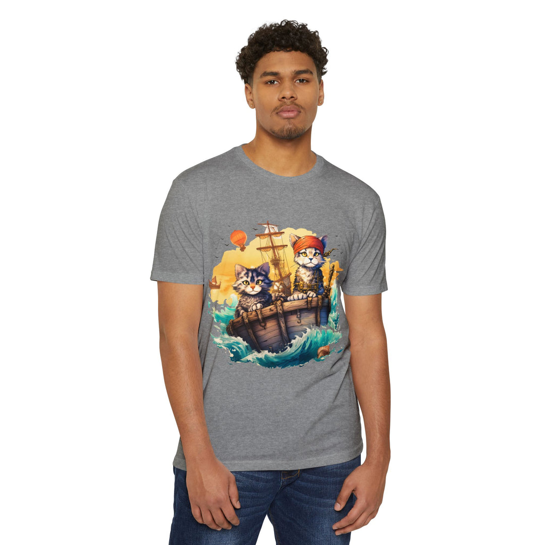 Pirate Kittens Adventure Top - Unisex High Seas T-Shirt