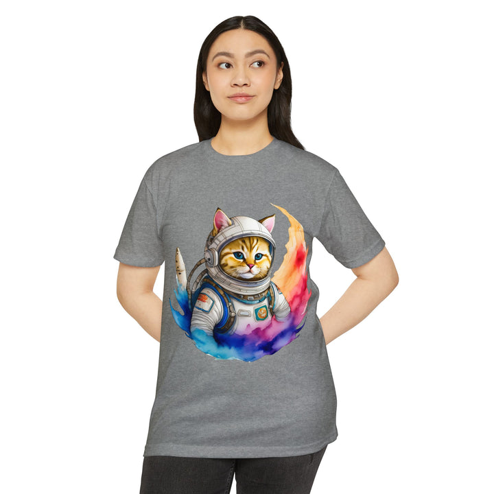 Launchpad Catstronaut Top - Unisex Galaxy Explorer T-Shirt