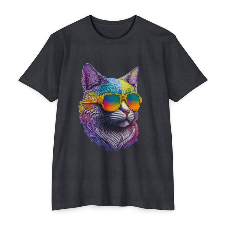 Chill Vibes Cat Top - Unisex Stylish Feline T-Shirt