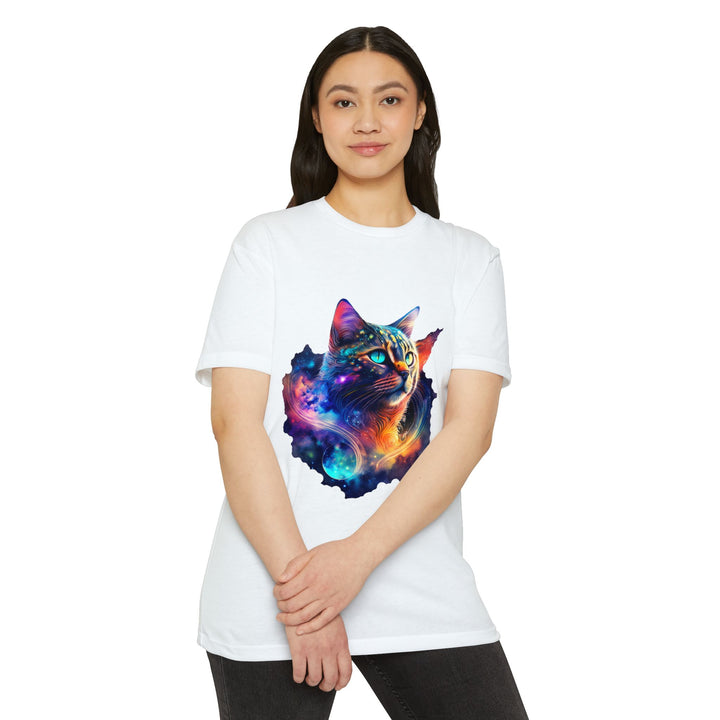 Galactic Cat Shirt - Cosmic Feline Art Design