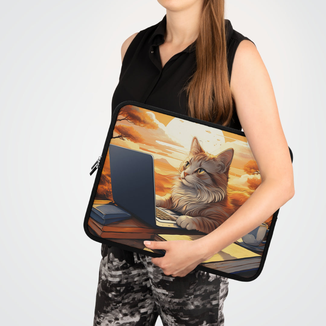 Golden Hour Scholar: Laptop Sleeve