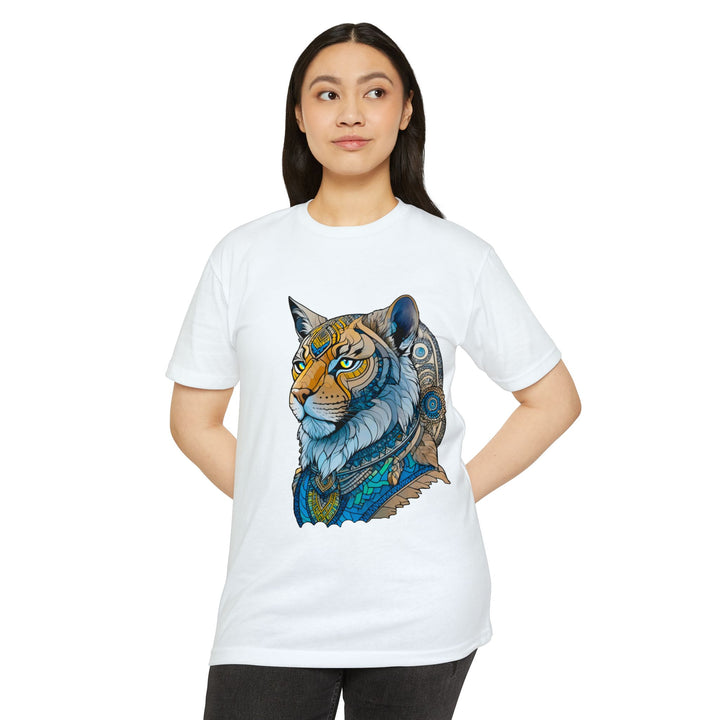 Regal Cat Majesty Shirt - Intricate Mosaic Design