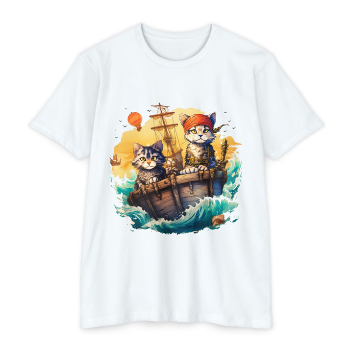 Pirate Kittens Adventure Top - Unisex High Seas T-Shirt