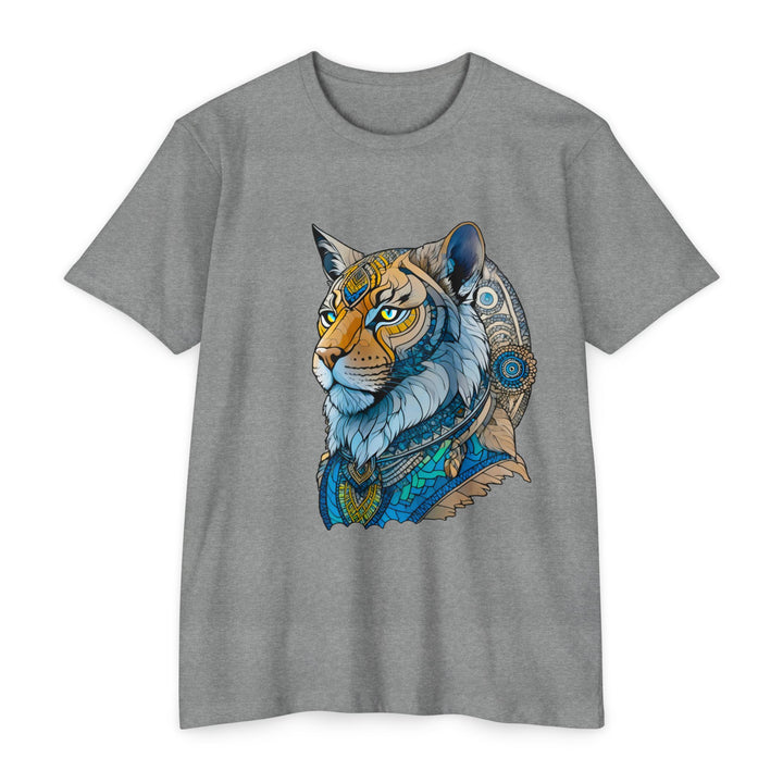 Regal Cat Majesty Shirt - Intricate Mosaic Design