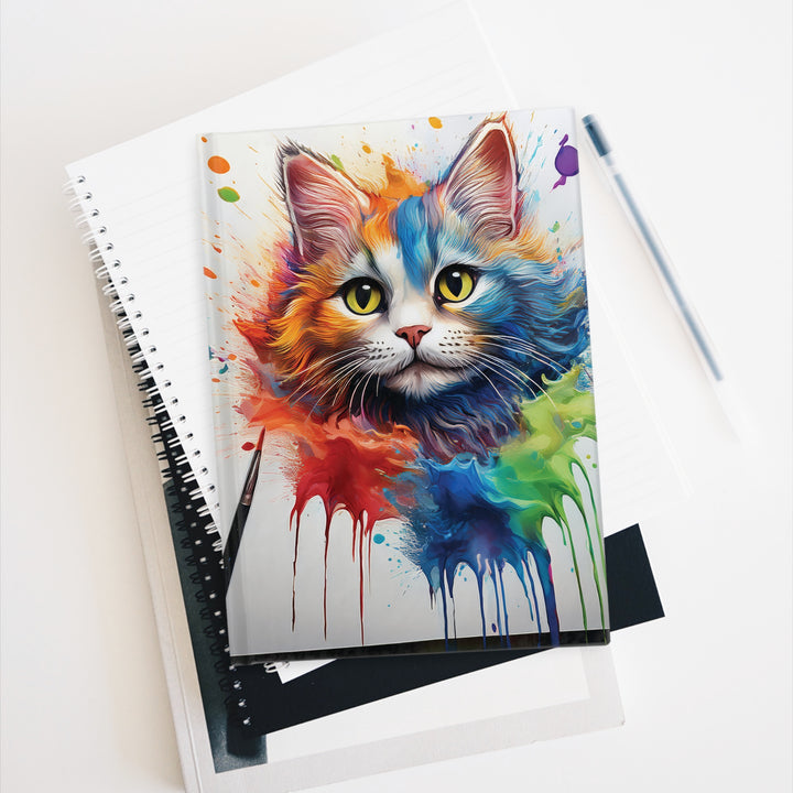 Color Splash Cat Journal – Ignite Your Creative Flow