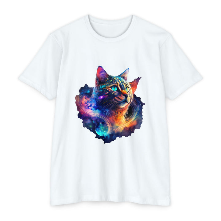 Galactic Cat Shirt - Cosmic Feline Art Design