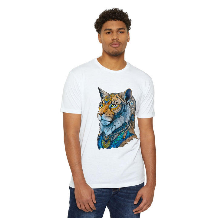 Regal Cat Majesty Shirt - Intricate Mosaic Design