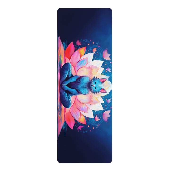 Zen Lotus Cat Yoga Mat – A Journey to Inner Peace