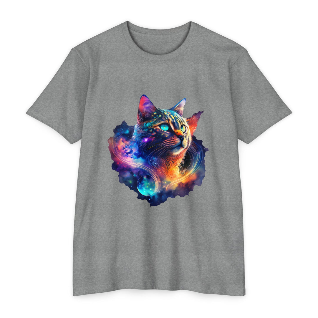 Galactic Cat Shirt - Cosmic Feline Art Design