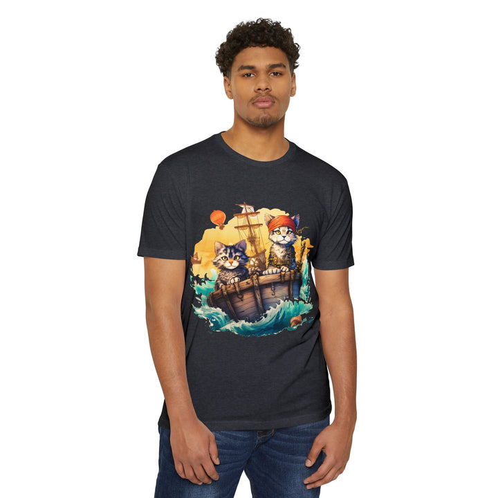 Pirate Kittens Adventure Top - Unisex High Seas T-Shirt