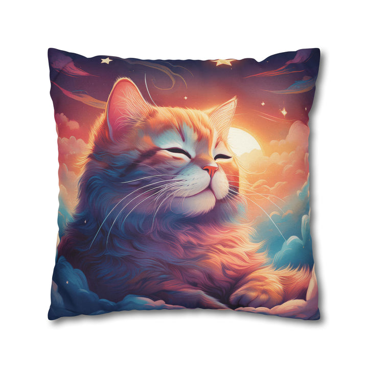 Serenity in the Sky: Premium Cat-Themed Pillowcase for Ultimate Comfort