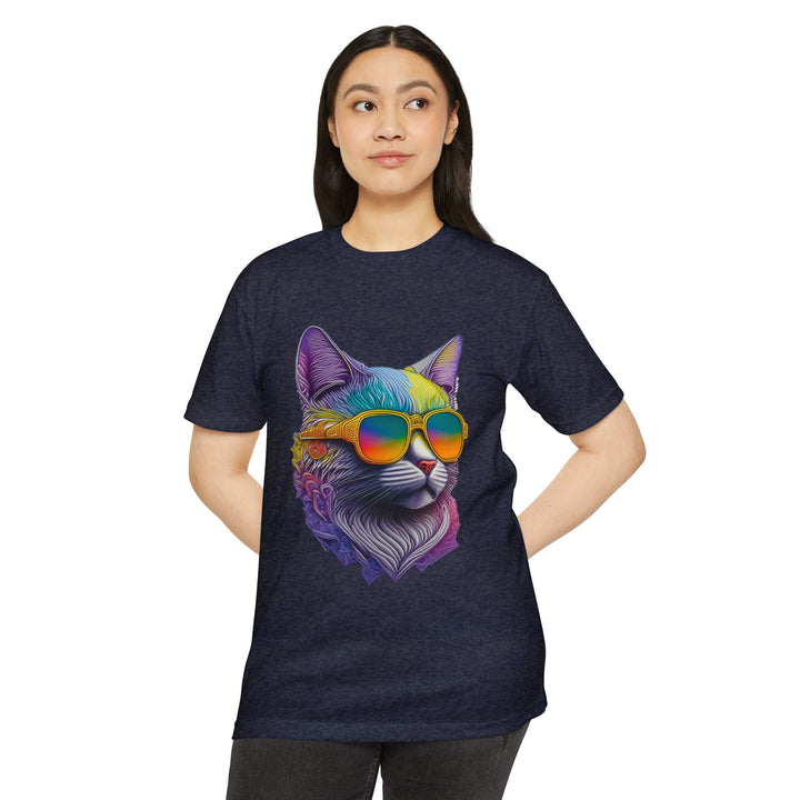 Chill Vibes Cat Top - Unisex Stylish Feline T-Shirt