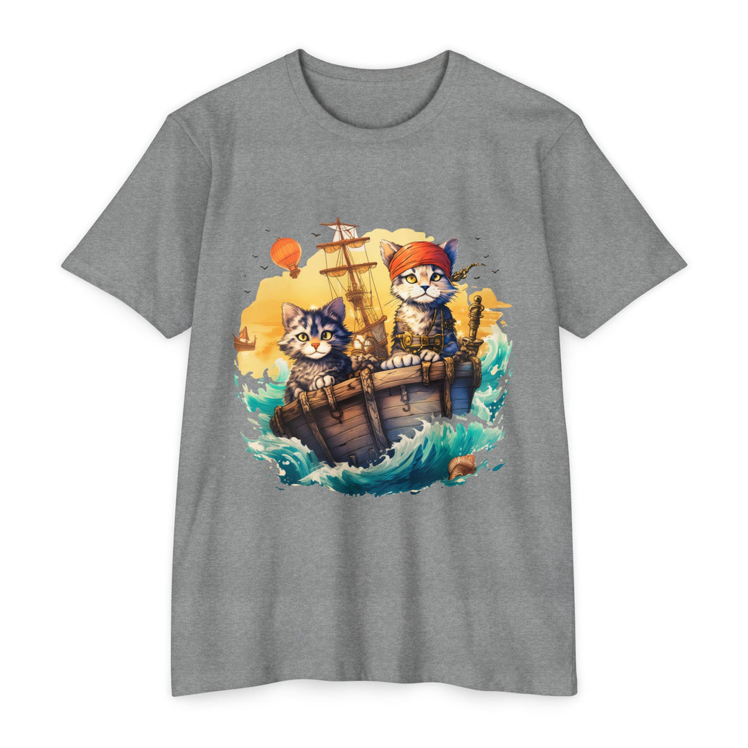 Pirate Kittens Adventure Top - Unisex High Seas T-Shirt