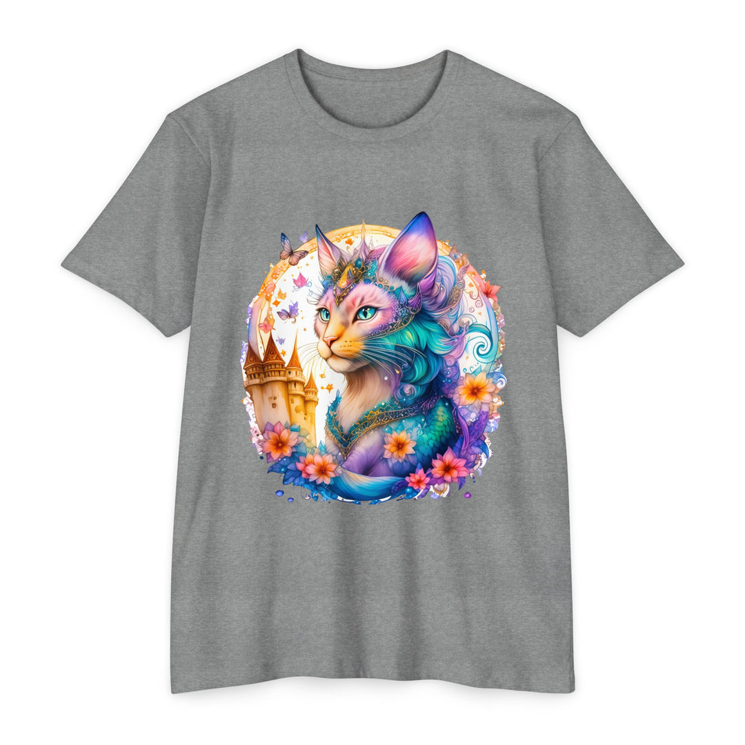 Fairy Tale Cat Majesty Top - Unisex Fantasy Kingdom T-Shirt