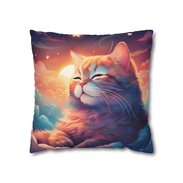 Serenity in the Sky: Premium Cat-Themed Pillowcase for Ultimate Comfort