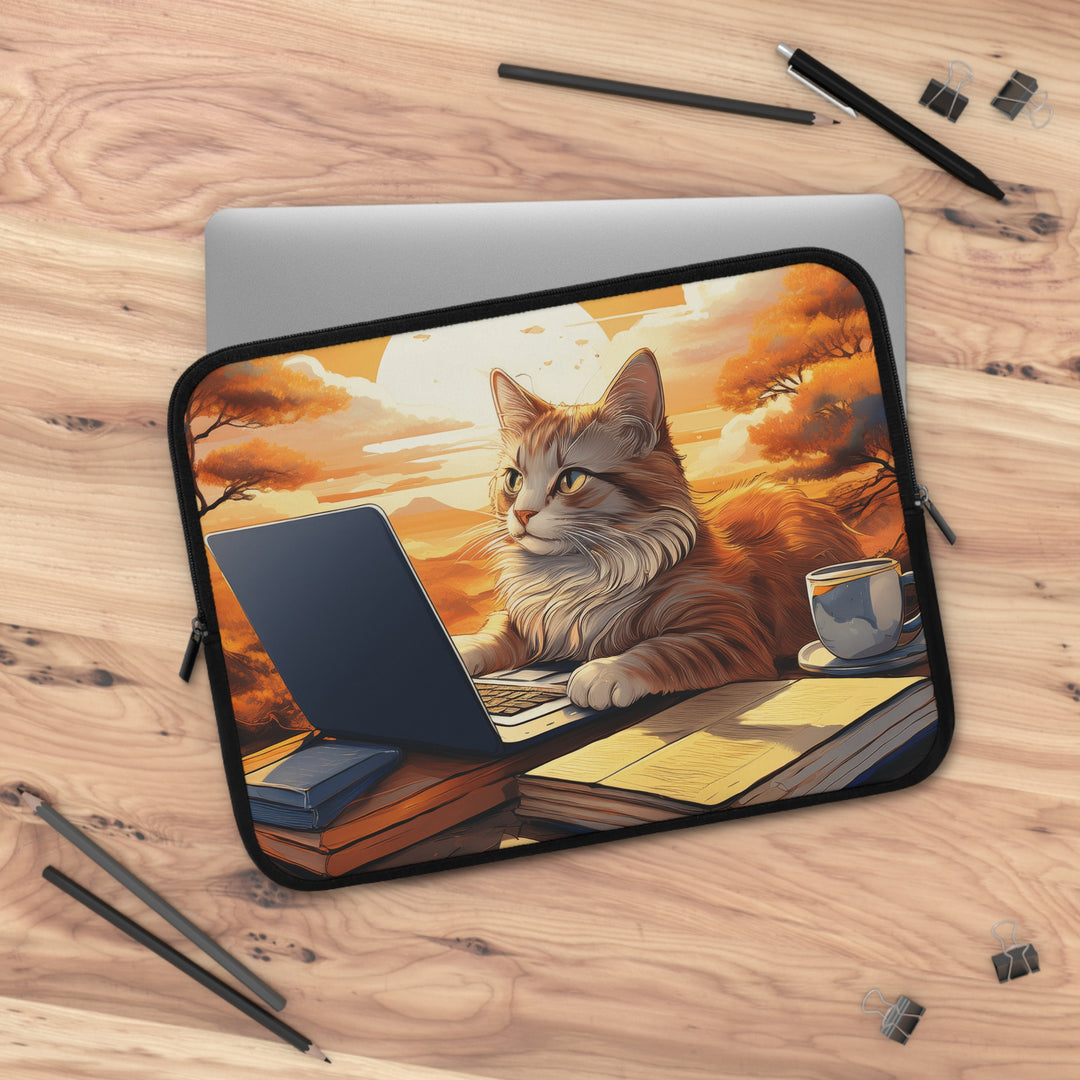 Golden Hour Scholar: Laptop Sleeve