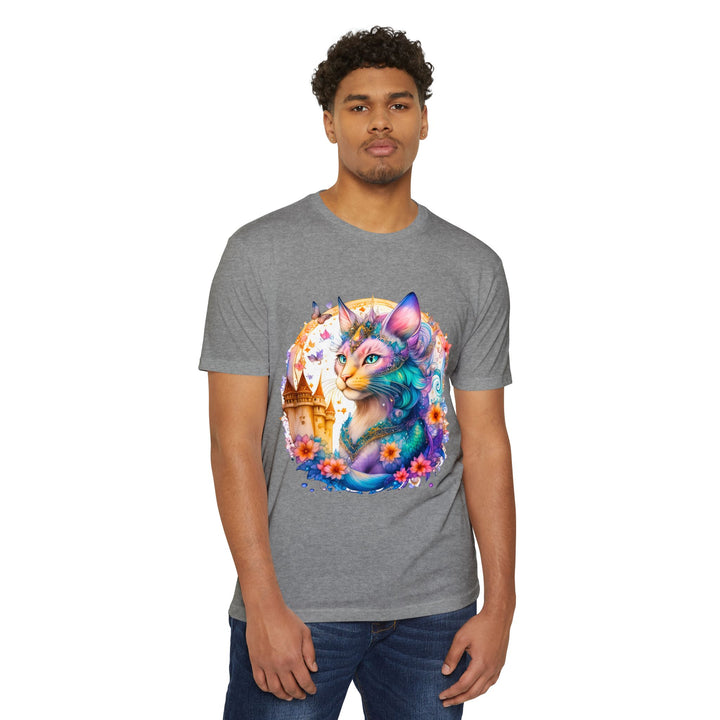 Fairy Tale Cat Majesty Top - Unisex Fantasy Kingdom T-Shirt