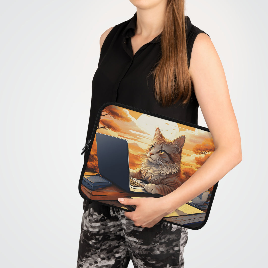 Golden Hour Scholar: Laptop Sleeve