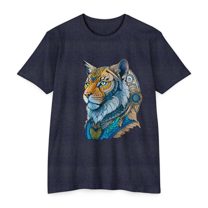 Regal Cat Majesty Shirt - Intricate Mosaic Design