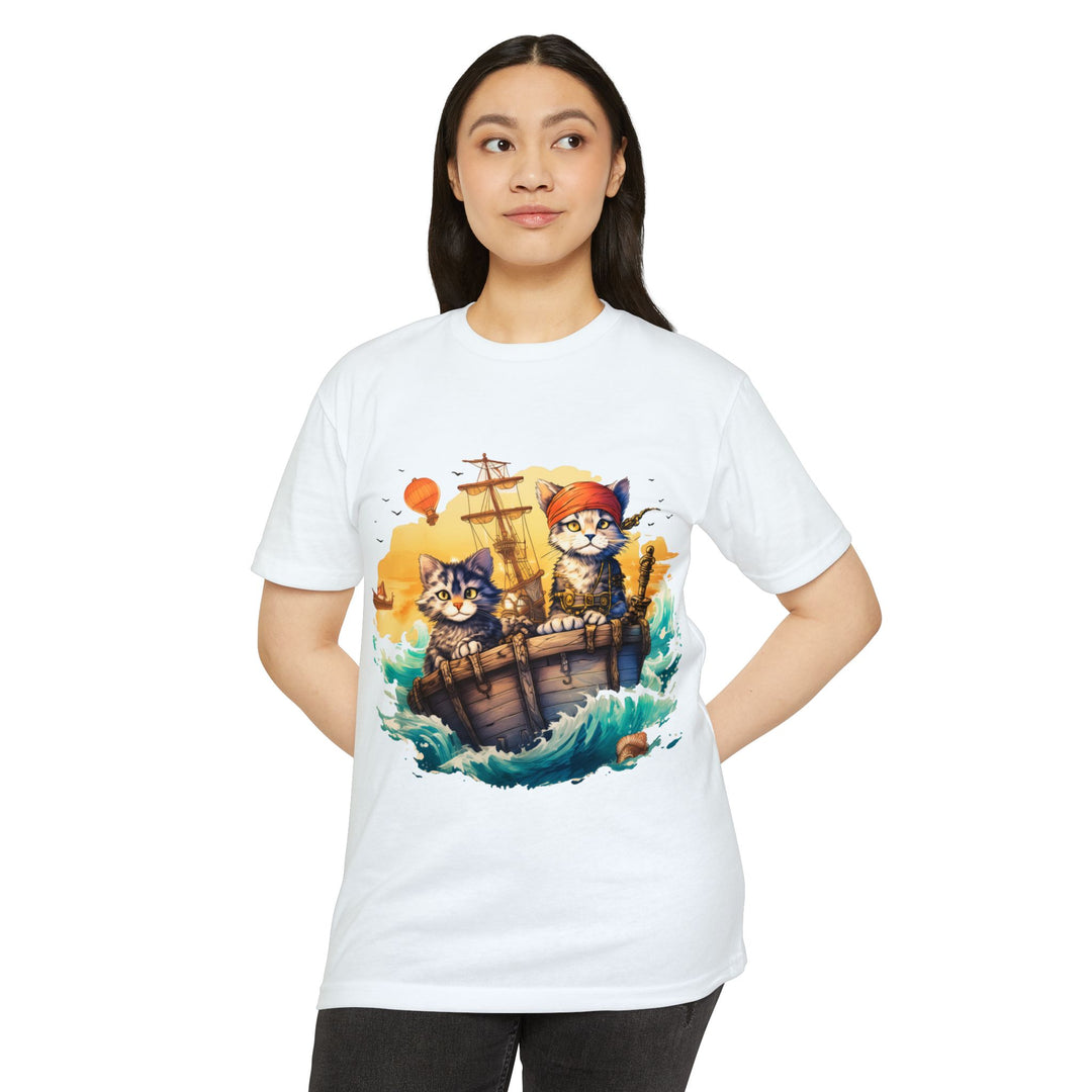 Pirate Kittens Adventure Top - Unisex High Seas T-Shirt