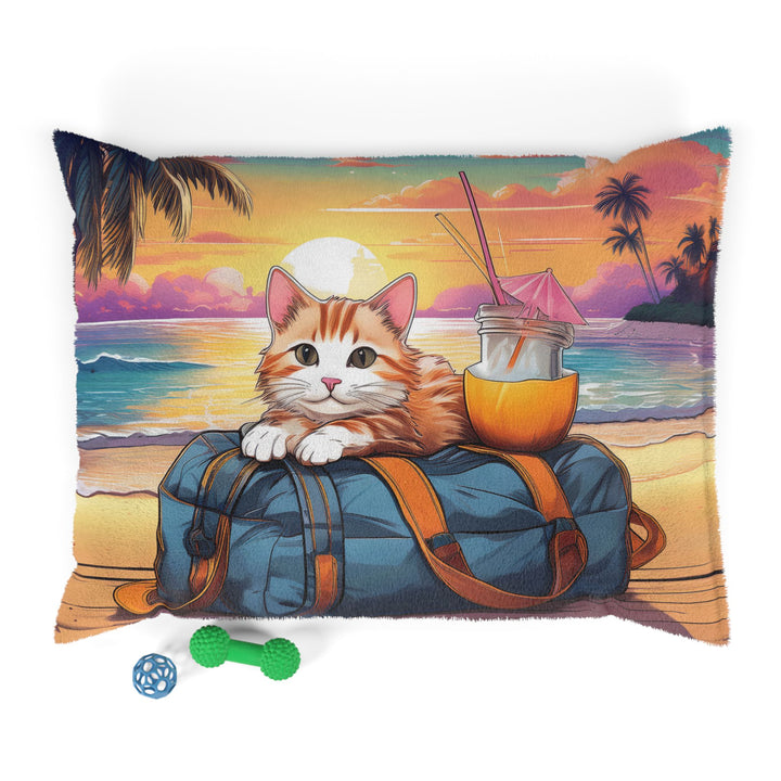 Tropical Escape Cat Pet Bed – Relaxing Comfort for Your Pet