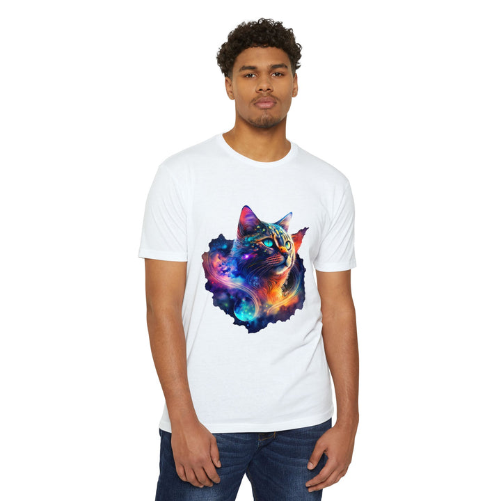 Galactic Cat Shirt - Cosmic Feline Art Design