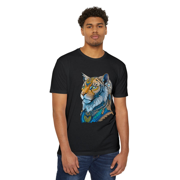 Regal Cat Majesty Shirt - Intricate Mosaic Design