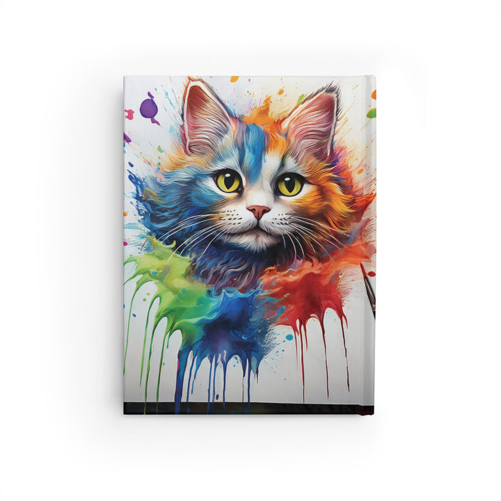 Color Splash Cat Journal – Ignite Your Creative Flow