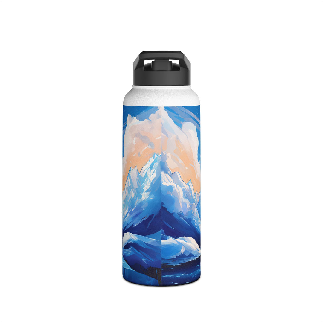 Majestic Mountain Cat Stainless Steel Water Bottle – Hydration for Every Adventure