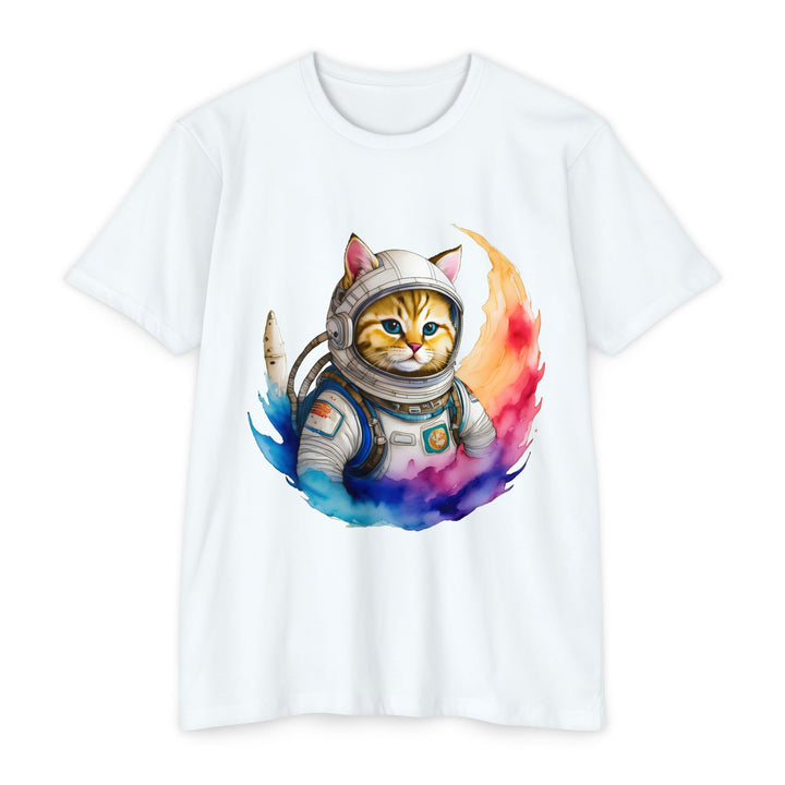 Launchpad Catstronaut Top - Unisex Galaxy Explorer T-Shirt