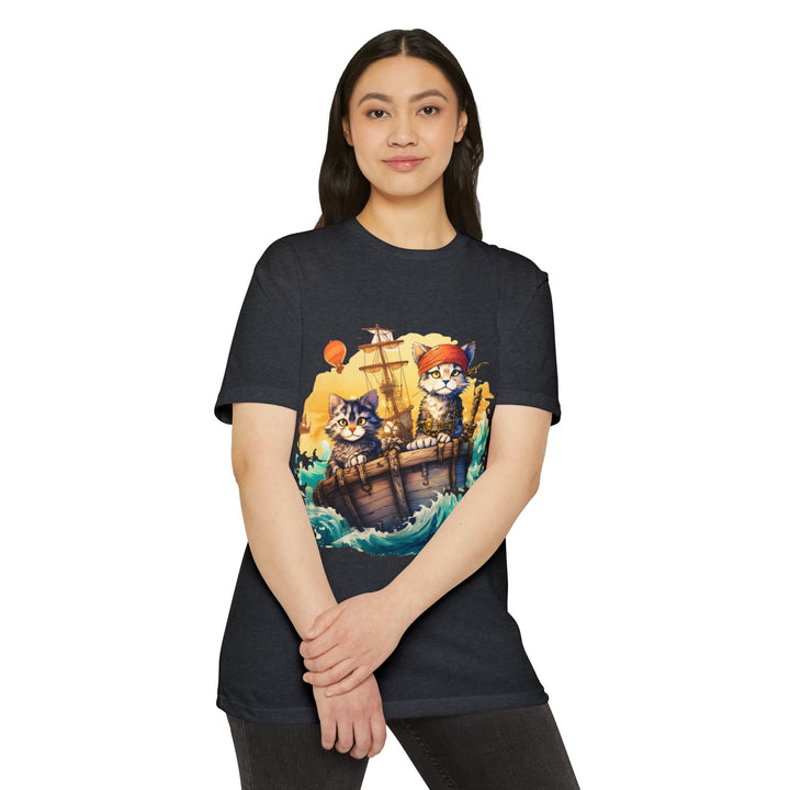 Pirate Kittens Adventure Top - Unisex High Seas T-Shirt