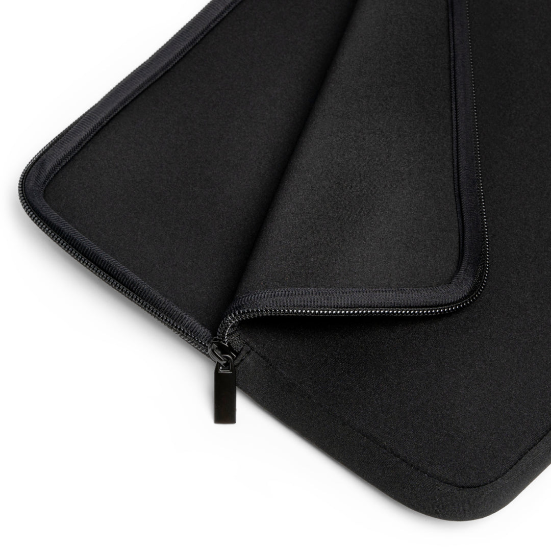 Tech Whiskers: Futuristic Cat Laptop Sleeve