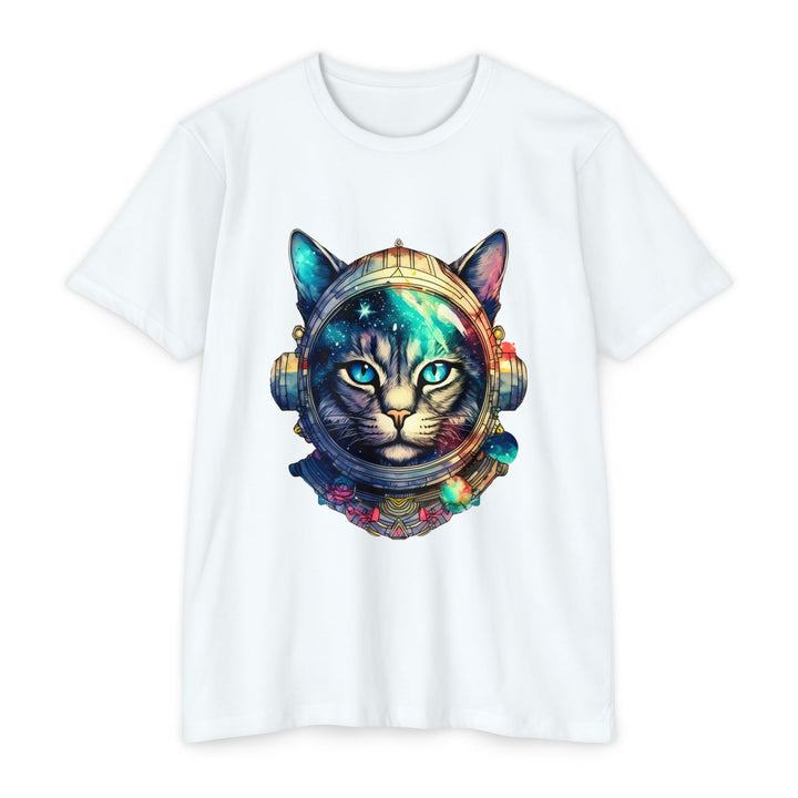 Galactic Explorer Cat Top - Unisex Cosmic Adventure T-Shirt