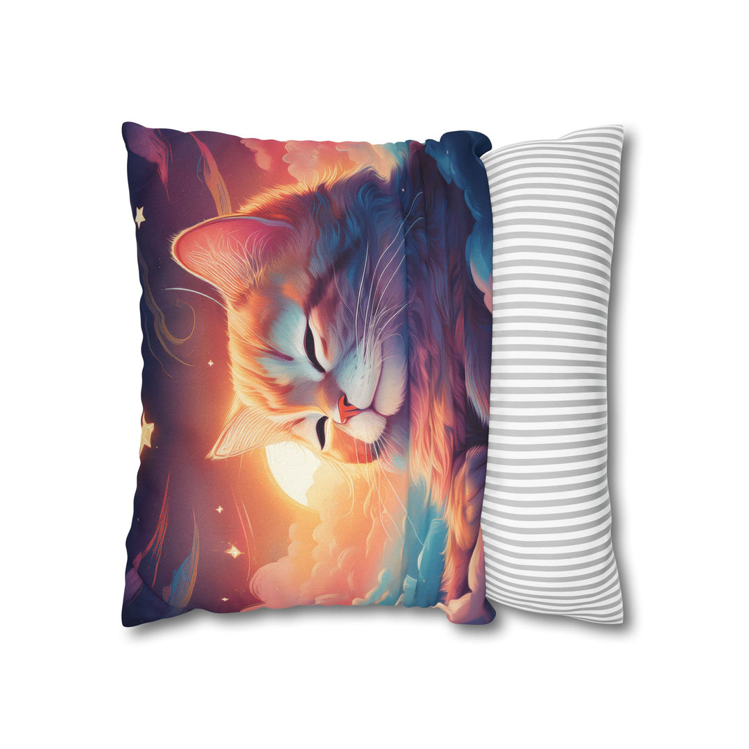 Serenity in the Sky: Premium Cat-Themed Pillowcase for Ultimate Comfort