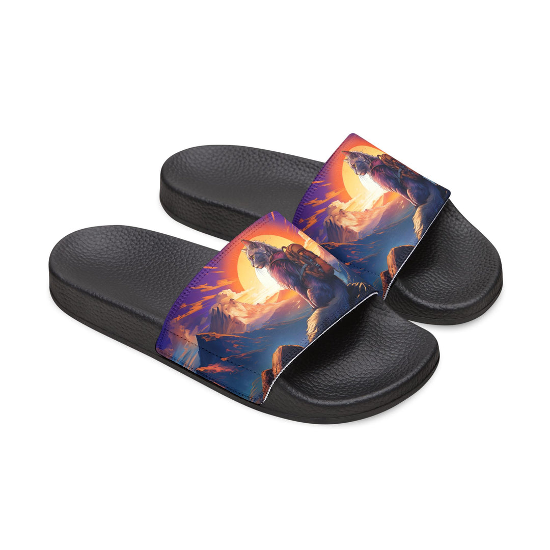 Mountain Explorer Cat Slide Sandals – Adventure-Ready Comfort