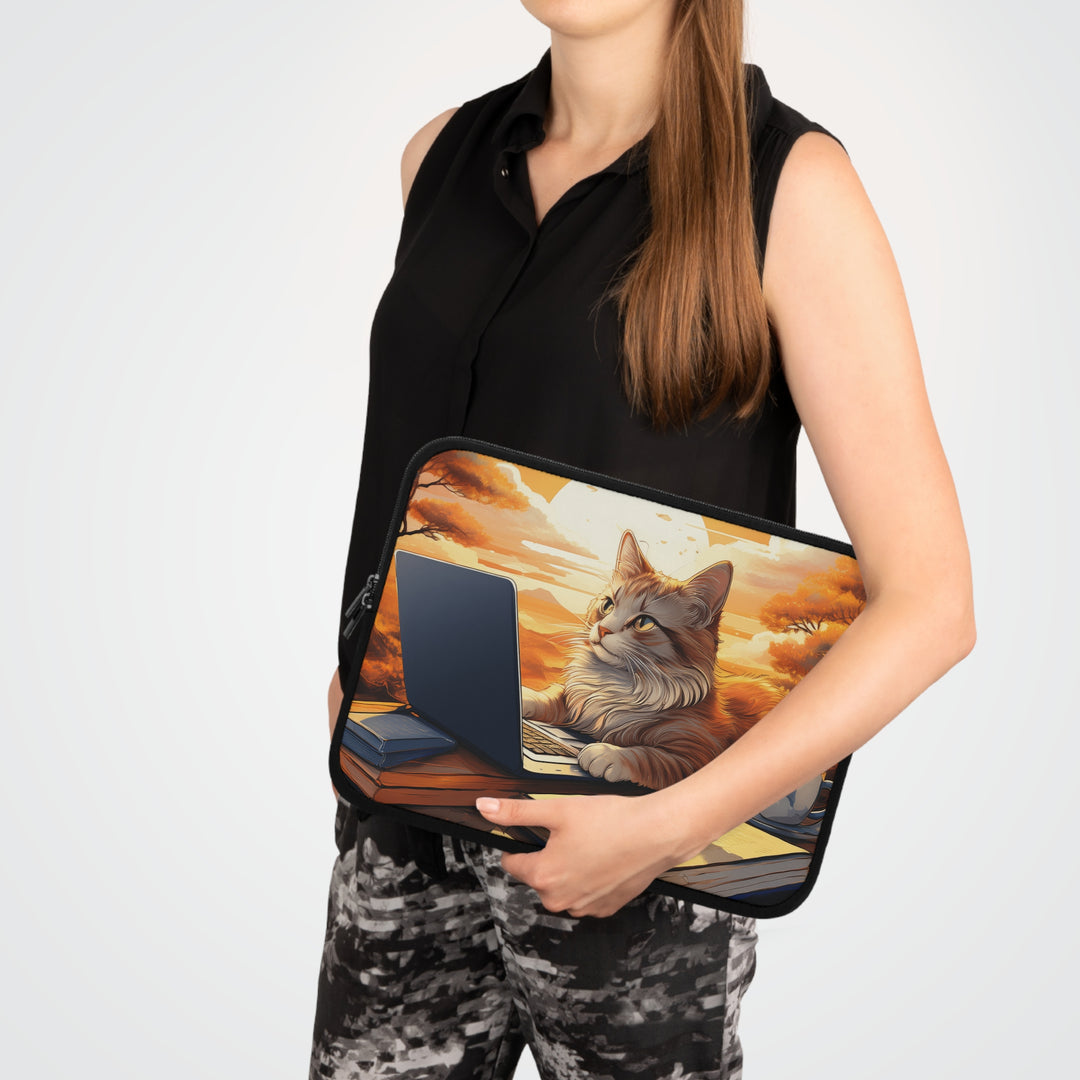 Golden Hour Scholar: Laptop Sleeve