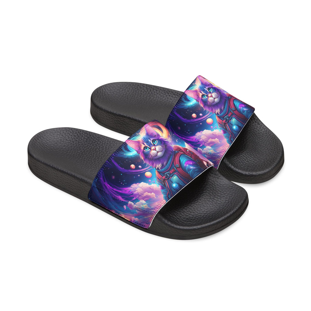 Cosmic Explorer Cat Slide Sandals – Out-of-This-World Comfort