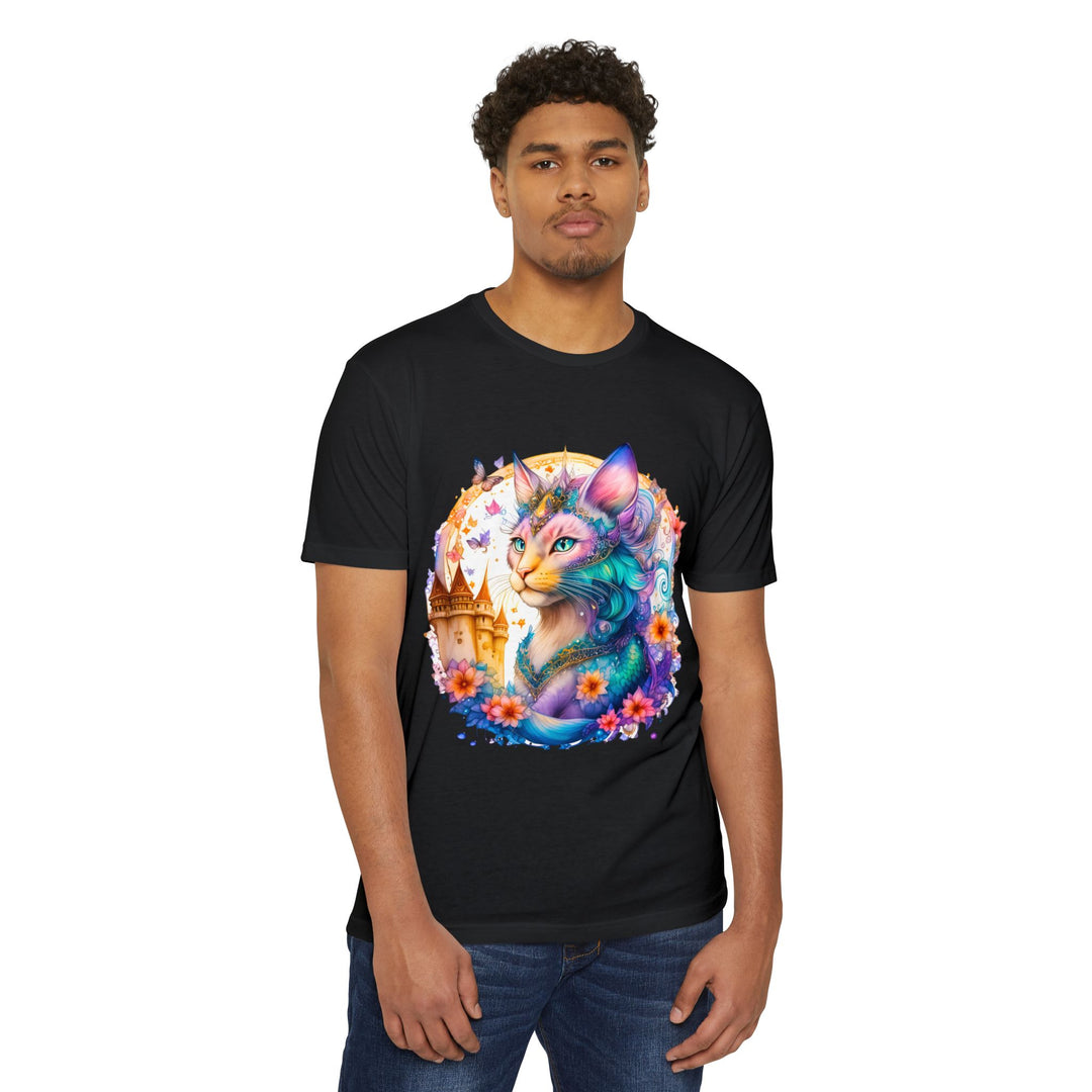 Fairy Tale Cat Majesty Top - Unisex Fantasy Kingdom T-Shirt